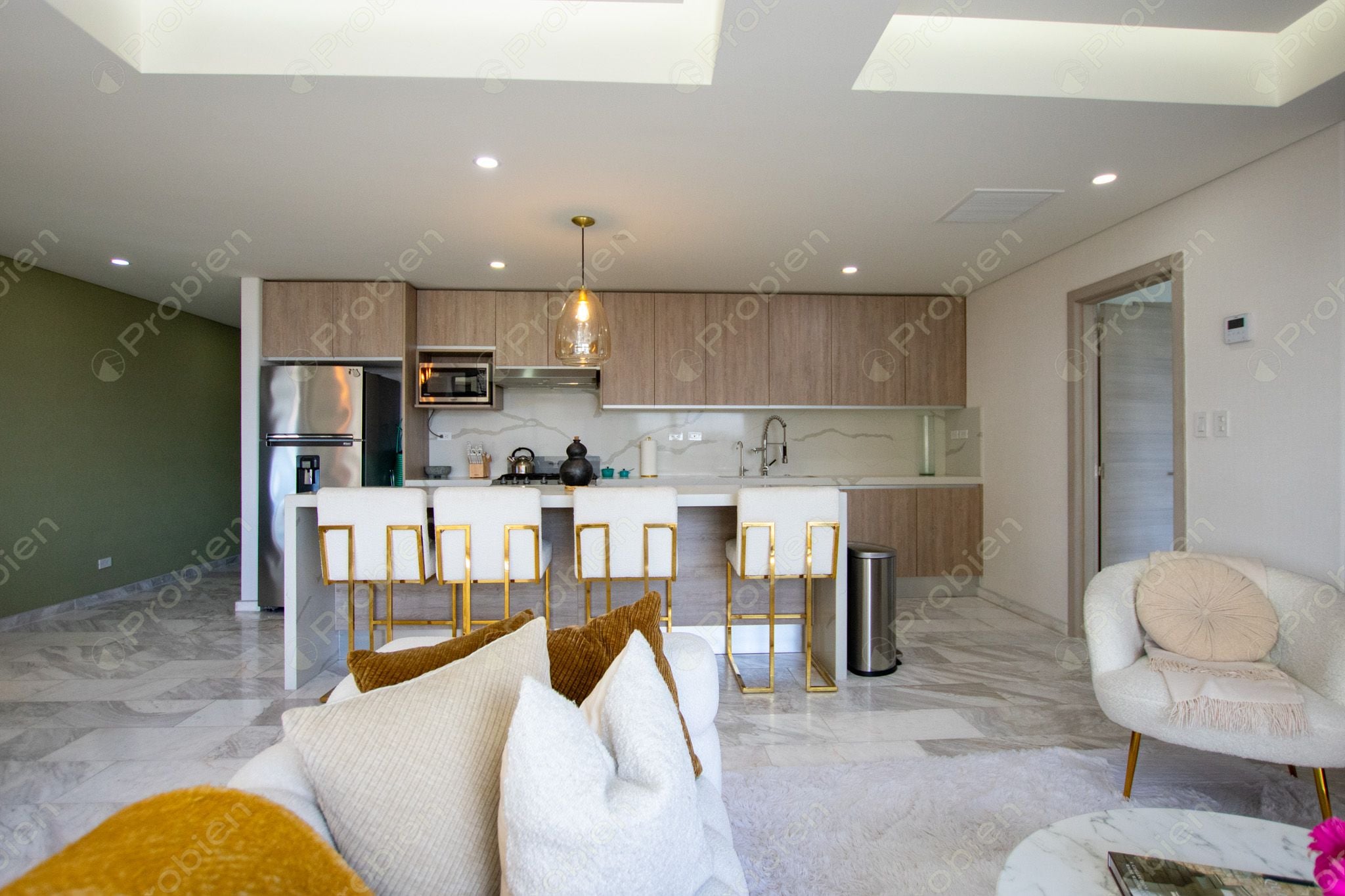 Departamento en venta en Torre Rubí New City, piso 8 amueblado y equipado en Zona Río Tijuana - Foto 7 de 32