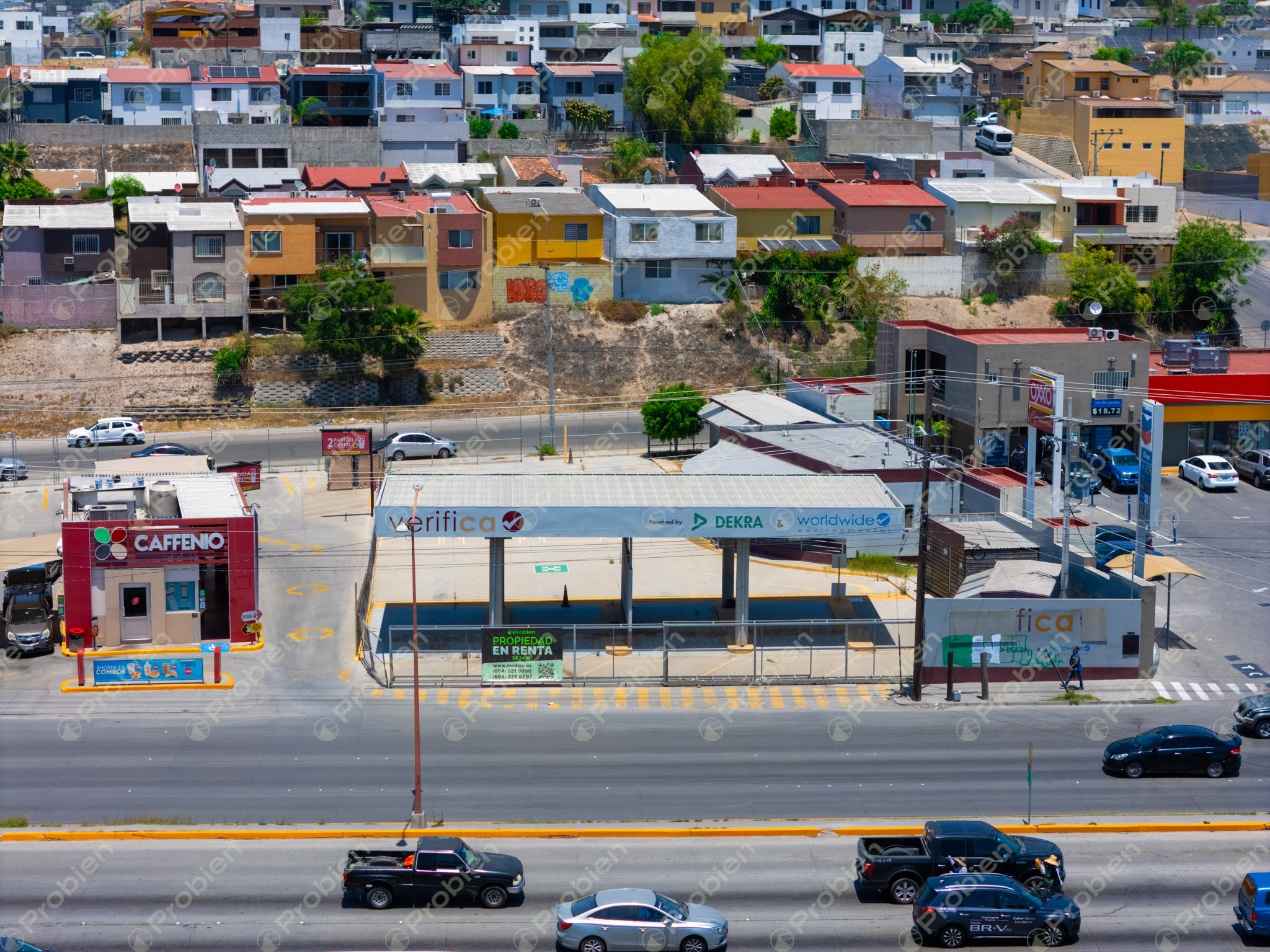 Terreno en Renta con Oficinas y Área de Verificación en Blvd. Casa Blanca – 1,133 m² - Foto 1 de 16