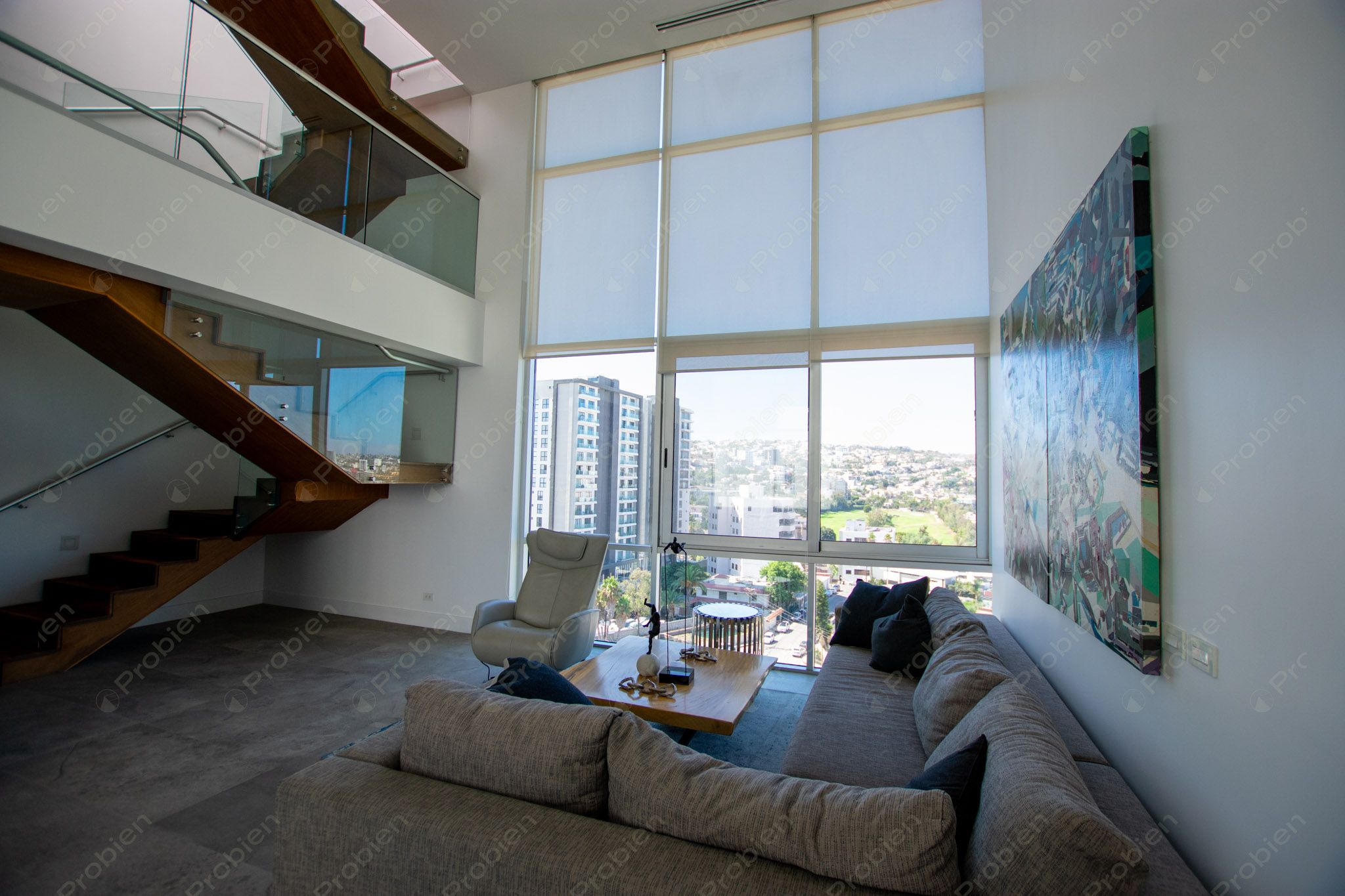 Penthouse Amueblado en Renta con Vista al Campo de Golf en Chapultepec Este – Diseño y Confort de Lujo - Foto 4 de 21