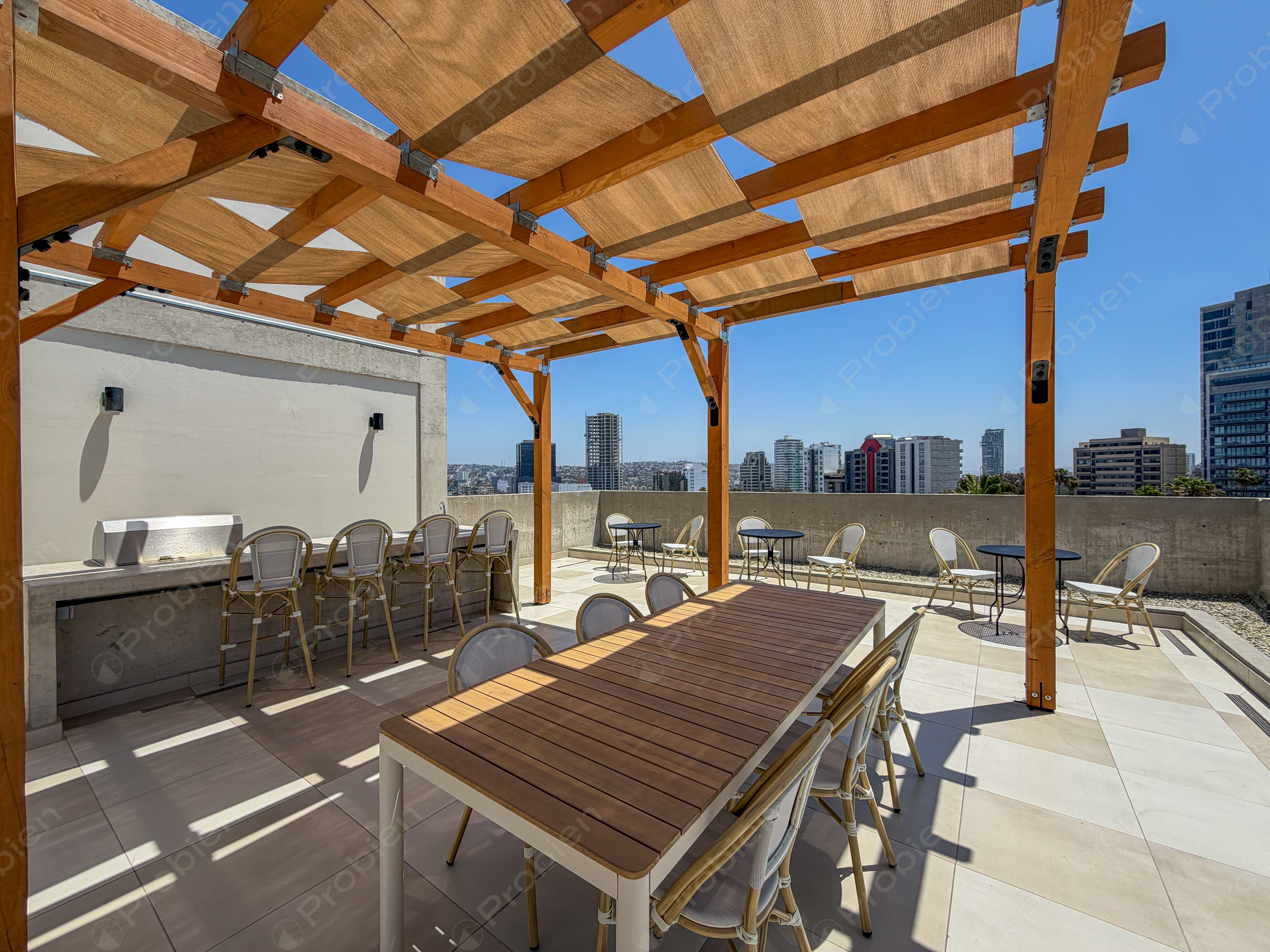 Penthouse nuevo en renta en Emerson Cubillas Tijuana con rooftop y vista panorámica - Foto 16 de 35