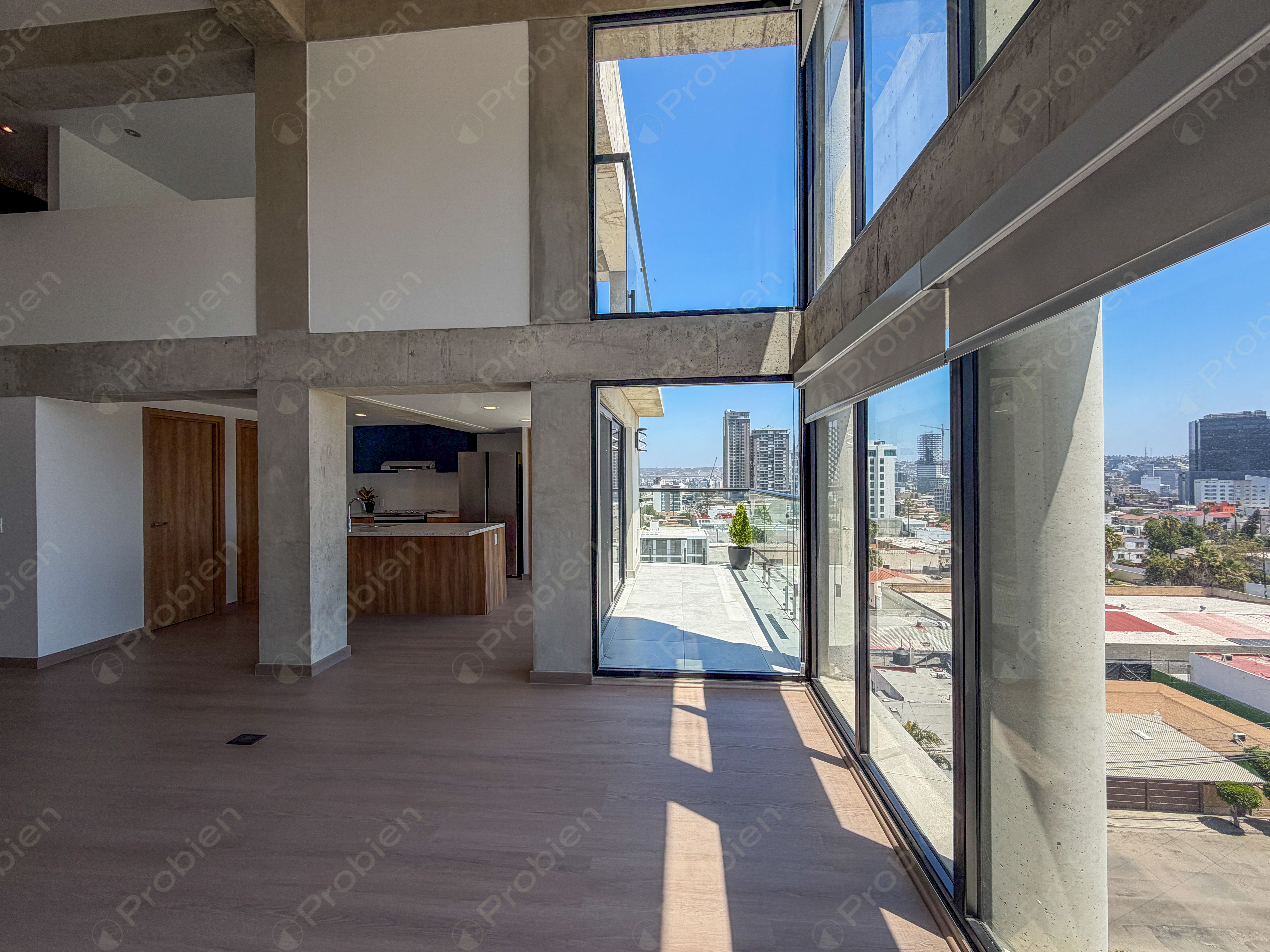 Penthouse nuevo en renta en Emerson Cubillas Tijuana con rooftop y vista panorámica - Foto 21 de 35