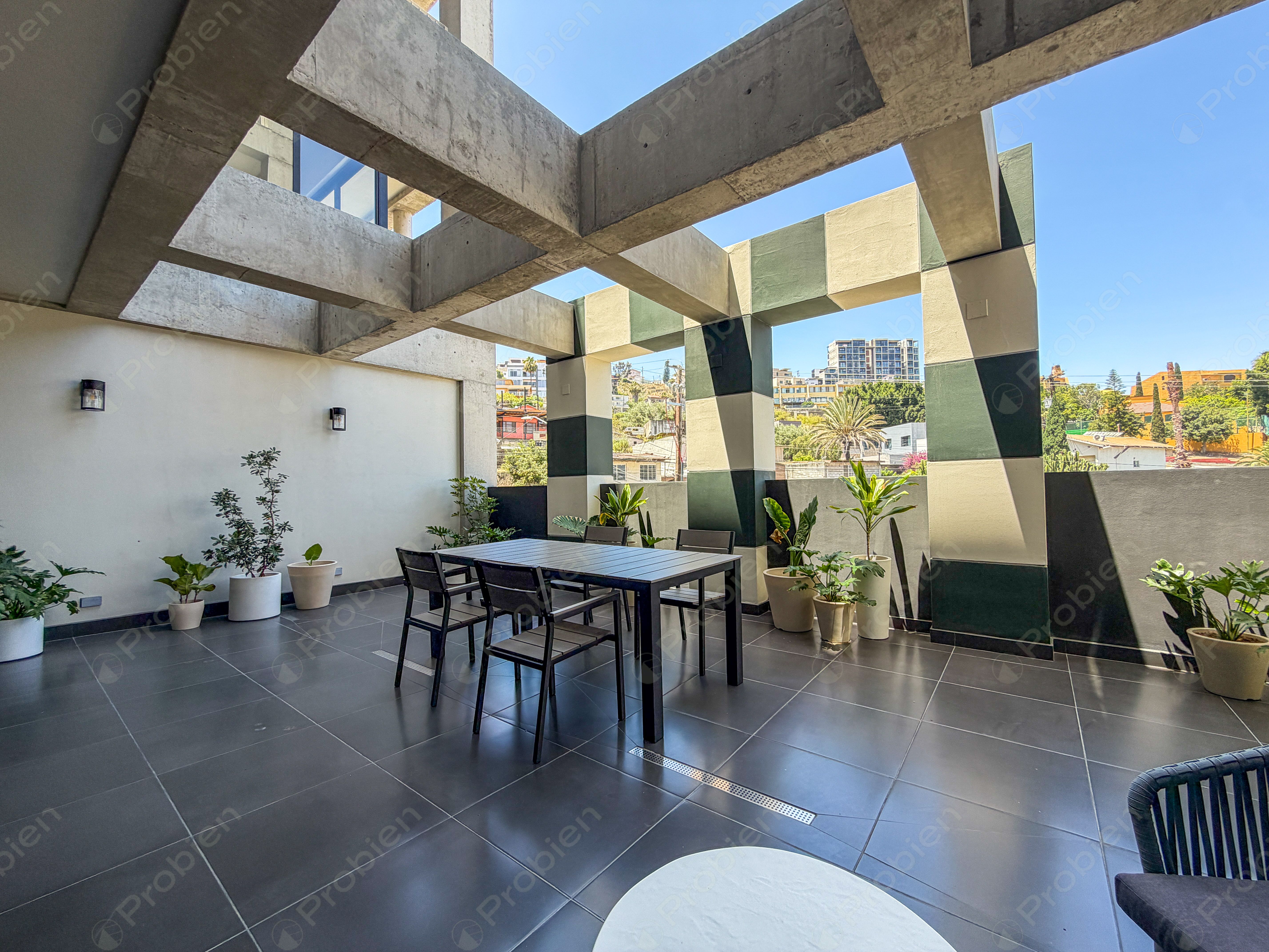 Penthouse nuevo en renta en Emerson Cubillas Tijuana con rooftop y vista panorámica - Foto 8 de 35