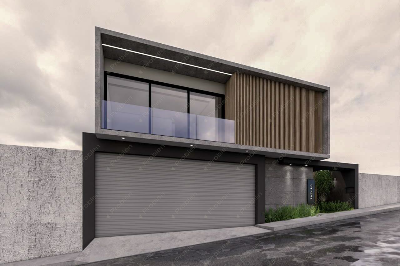 Residencia de lujo en venta en Privada Santa Paula Tijuana con jardín y terraza