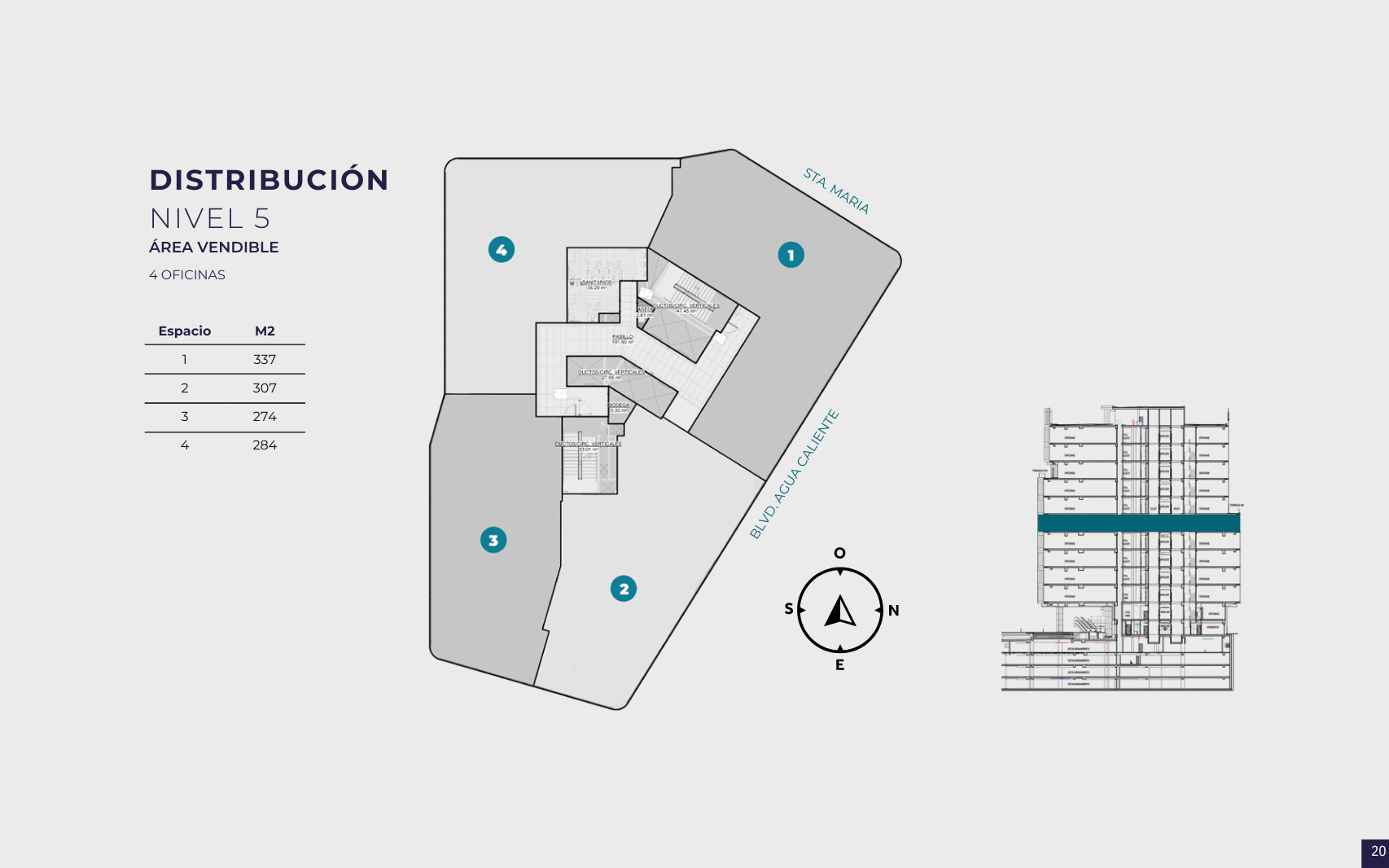 Oficinas en Venta - Torre Eugenia Blvd. Agua Caliente - Foto 16 de 17
