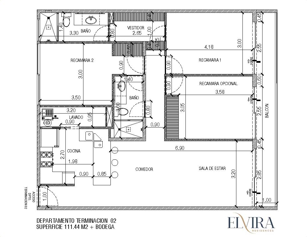 Elvira Residences Modelo 2 - Departamentos en Venta - Foto 11 de 11